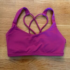Lululemon pink Free to Be Bra